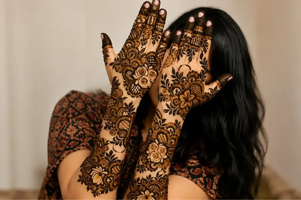 Mehandi Design Frame