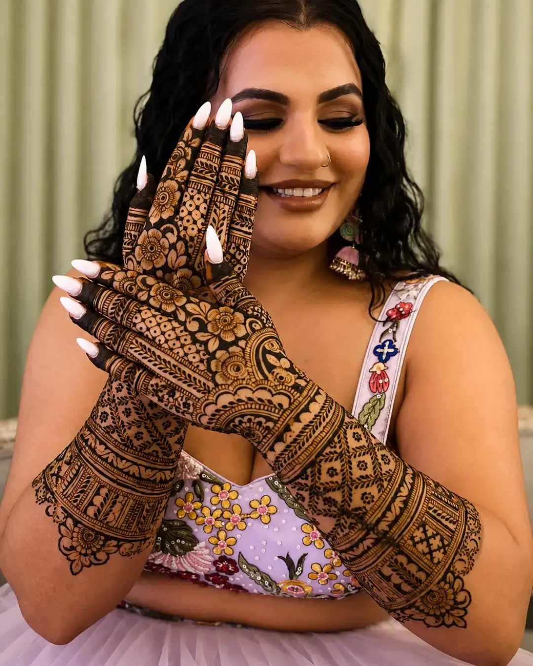 Mehandi Design Frame